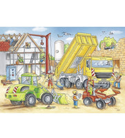 RAVENSBURGER 2x24 Puzzle Hard at Work 078004
