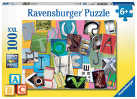 RAVENSBURGER 100 Puzzle Funny Alphabet 107612
