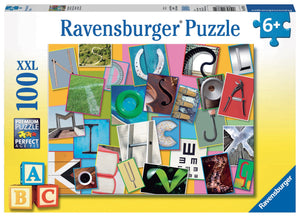 RAVENSBURGER 100 Puzzle Funny Alphabet 107612