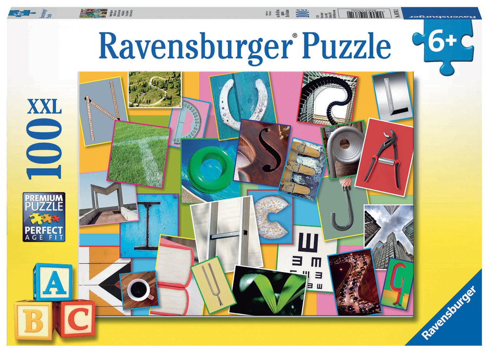 RAVENSBURGER 100 Puzzle Funny Alphabet 107612
