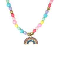 Smile Be Happy Rainbow Necklace -23
