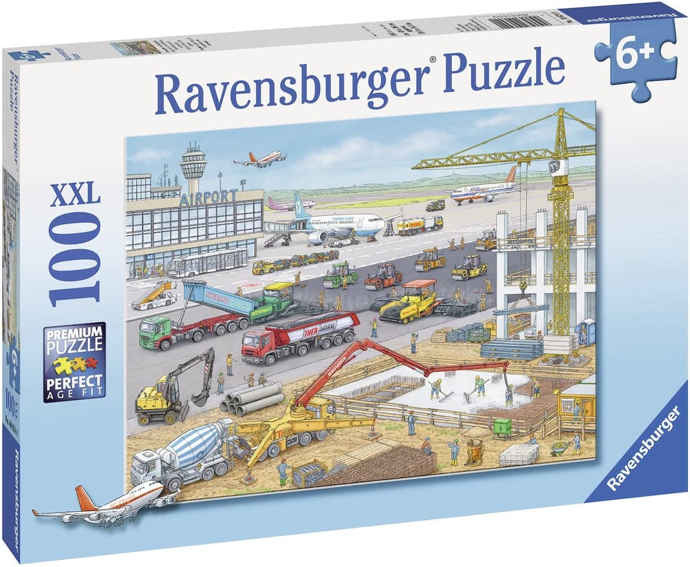 RAVENSBURGER 100 Puzzle Airport Construction 106240