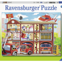 RAVENSBURGER 100 PUZZLE Firehouse Frenzy 104048