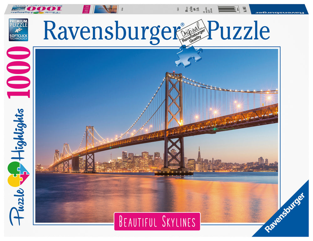 RAVENSBURGER 1000 Puzzle San Francisco 140831