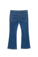 Milky Denim Flare Jean
